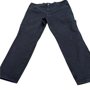On 34th Black Size 20 Skinny Straight Leg Cotton Blend Casual Jeans Casual Work